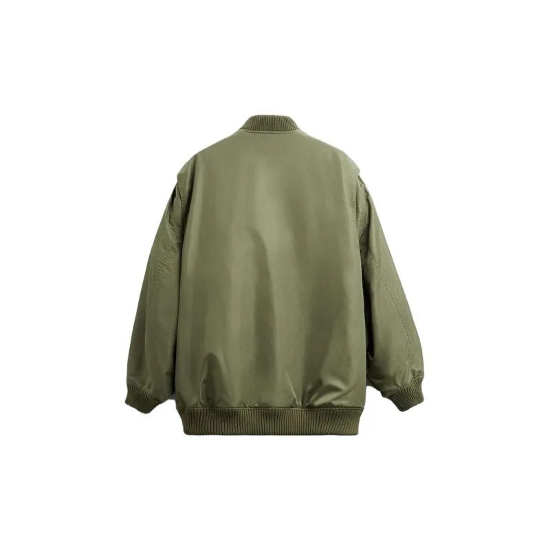 ZARA Jackets Men Khaki-1