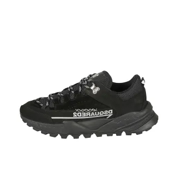 DSQUARED2 Free Panelled Suede Sneakers