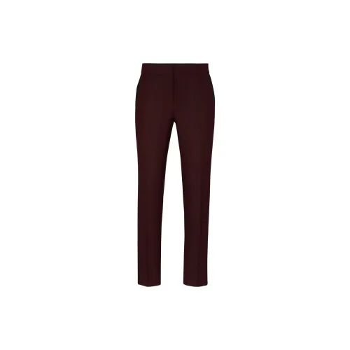 HUGO BOSS Suit Trousers Men Deep Red