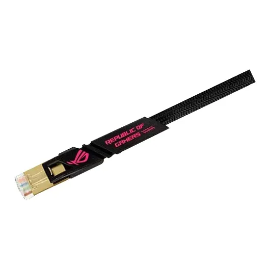 ROG 2.4GHz+5GHz 10 Gigabit Ethernet Cable ZOOM CAT7 Home 1.5m/3m Ethernet Cable For Home Use-1