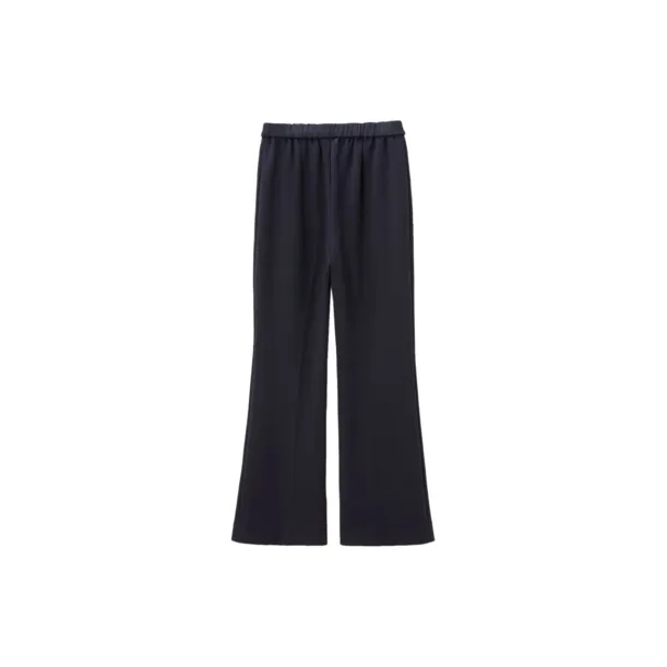 OVV Casual Pants Women's Navy Blue Solid Color A9-1