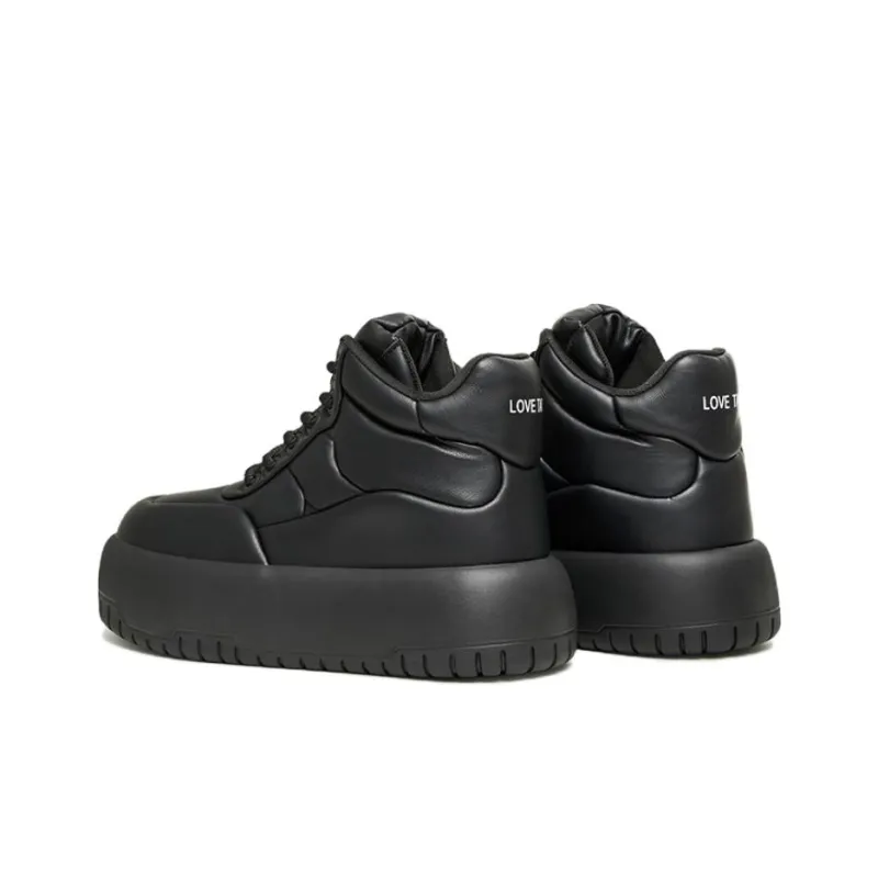 Tata Thermal Slip Resistant High Top Skateboard Shoes Women's-2