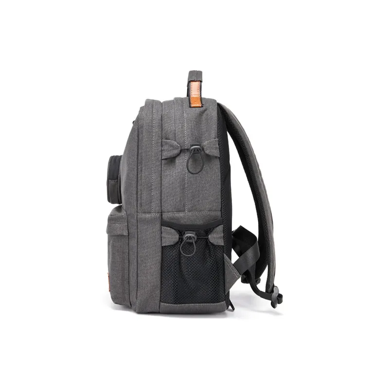 BOSTANTEN Fabric Backpack Large Size Men's Gray-2