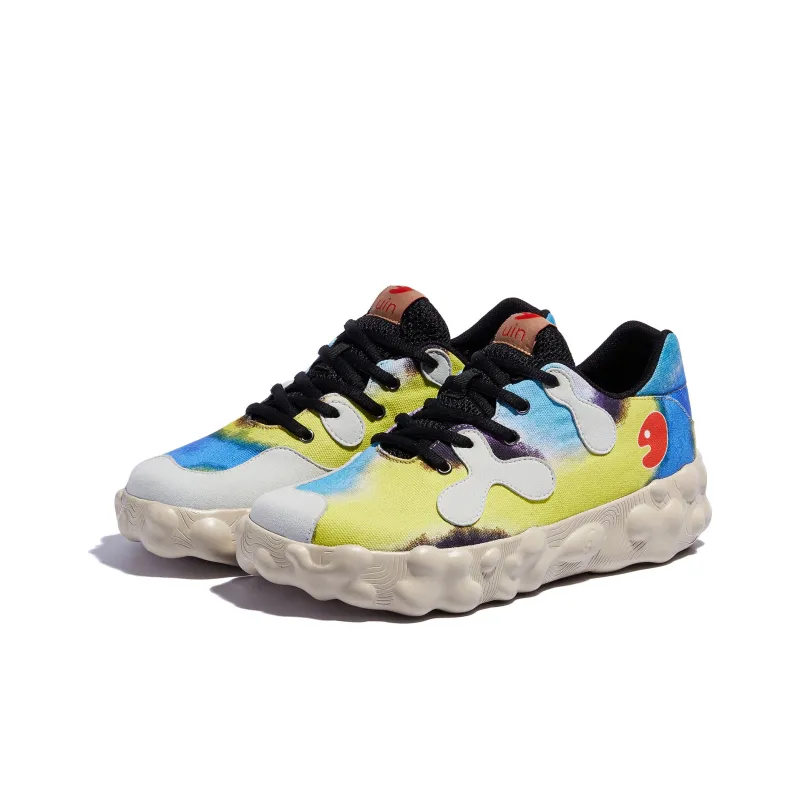 U.IN Painted Travel Shoes Figuras 1 Casual Shoes Men's-3