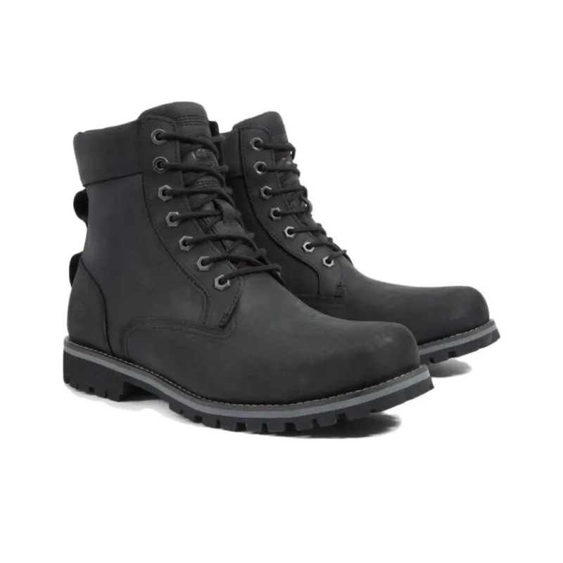 Timberland Rugged Waterproof Ii 6 Inch Boots 'Black Full Grain'-2