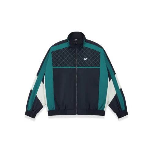 Crying Center Jackets Unisex Peacock Blue