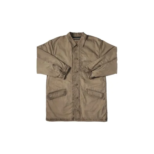 MADNESS Trench Coats Men Brown