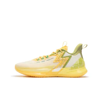 361° BIG3 4.0 PRO Basketball Shoes Men Low Top Sago/Smoothie Yellow
