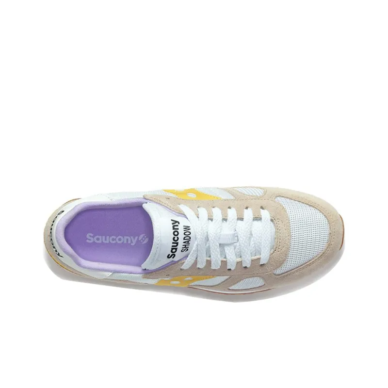 saucony Women's Shadow Original 'Beige Yellow'-3
