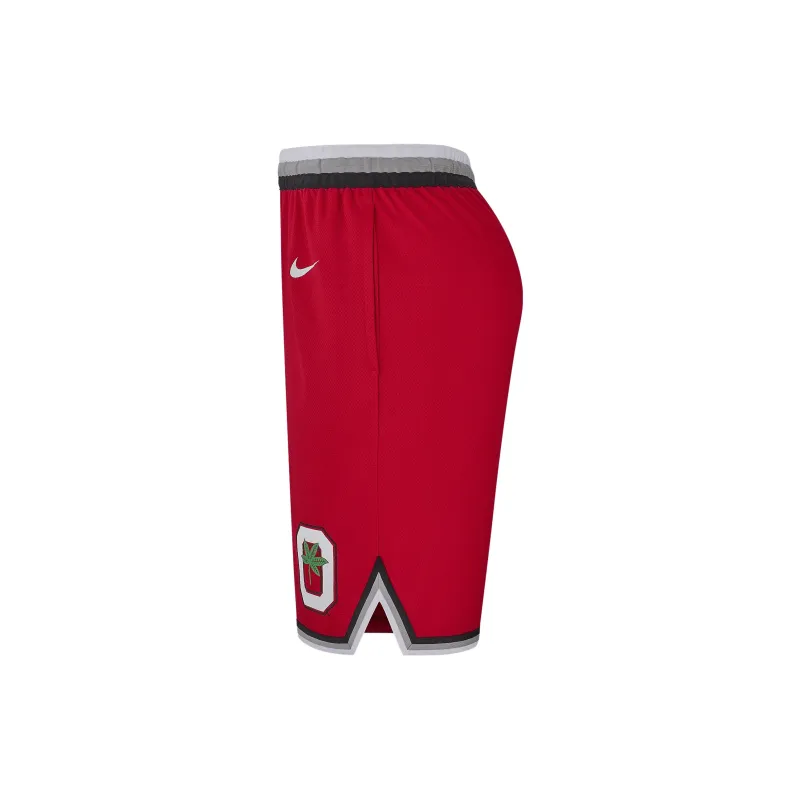 Nike Ohio State Basketball Shorts Men's University Red-2