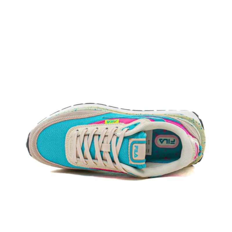 FILA Renno Wear resistant And Lightweight Low Top Running Shoes Women's Beige-2