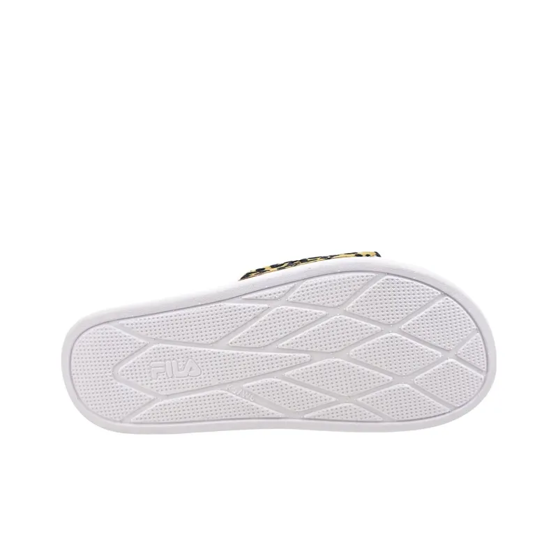 FILA DRIFTER Rubber Sole Abrasion-Resistant Slide Slippers Women's Yellow-4