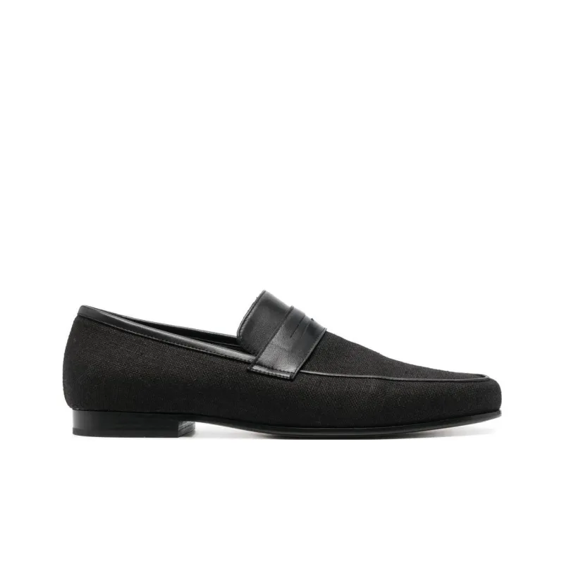 Toteme The Canvas Penny Loafers-1