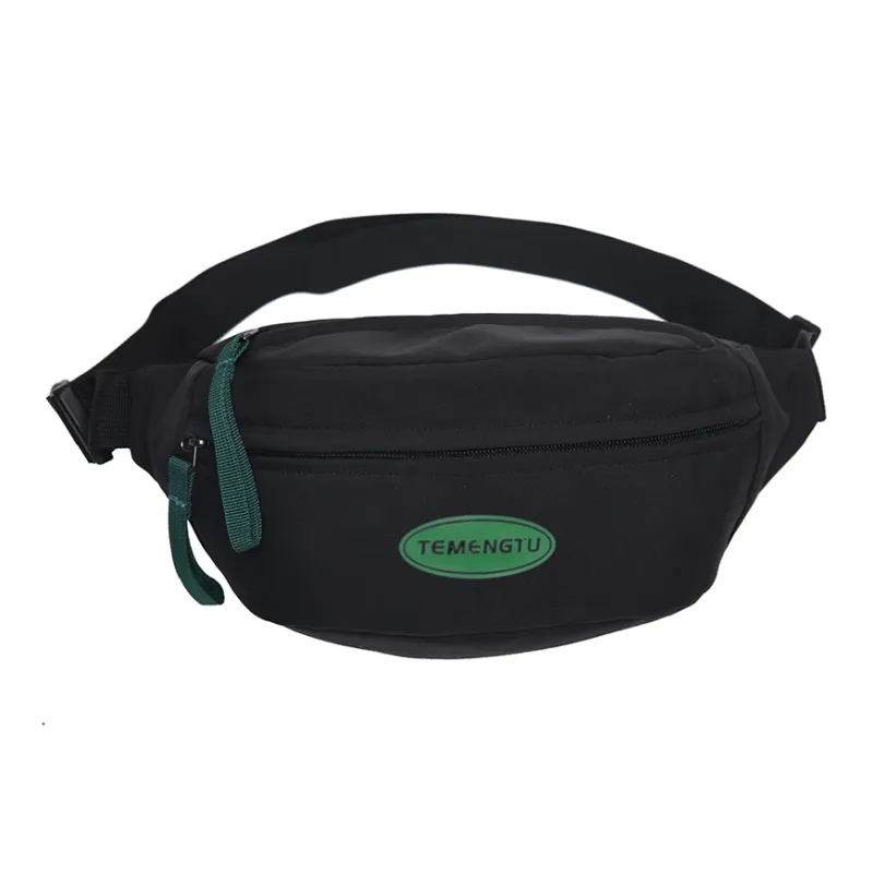 NIGEER Nylon Sling Bag Regular Women's White & Orange/White & Red/Black & Orange/Black & Green/Red-27