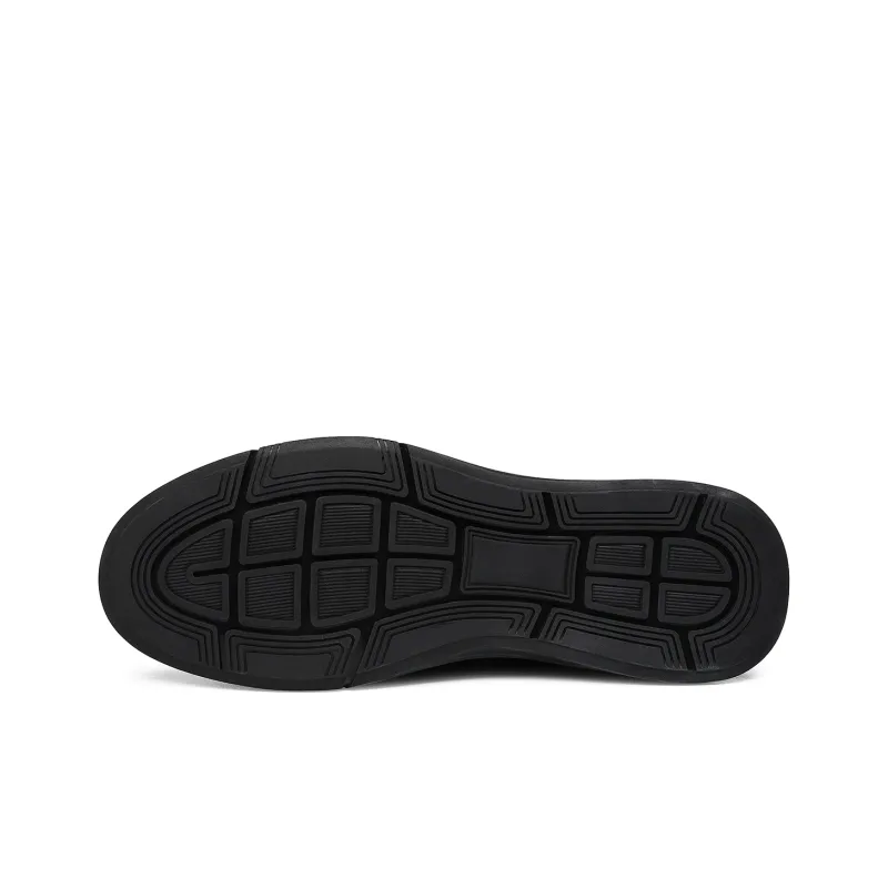 CHINT Dress Shoes Men Low Top Black-4