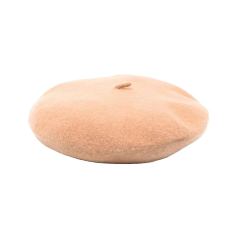 Stella McCartney Logo plaque Wool Beret-0