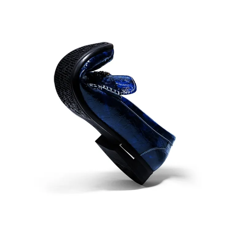 PALMPOLO Loafers Men Blue/Black-2