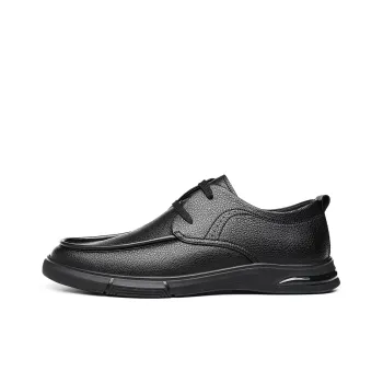 CHINT Dress Shoes Men Low-Top Black