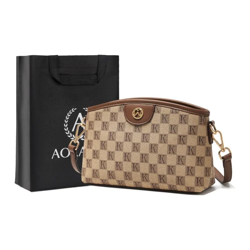 AOKANG PVC Small Square Bag, Crossbody Bag, Shoulder Bag, Shoulder Bag, Mom Bag Medium Size Women's Multicolor-13
