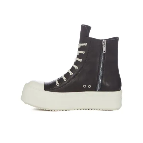 RICK OWENS Runway Mega Bumper High Black Milk Women's