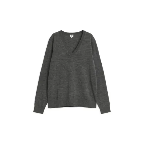 ARKET Cashmere Sweaters Women's Gray