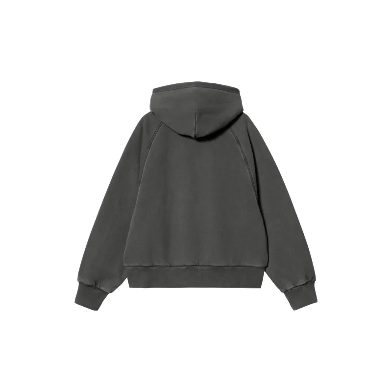 Carhartt WIP FW23 Hooded Taos Sweatshirt Sweatshirt Women's Firestone Gray-1