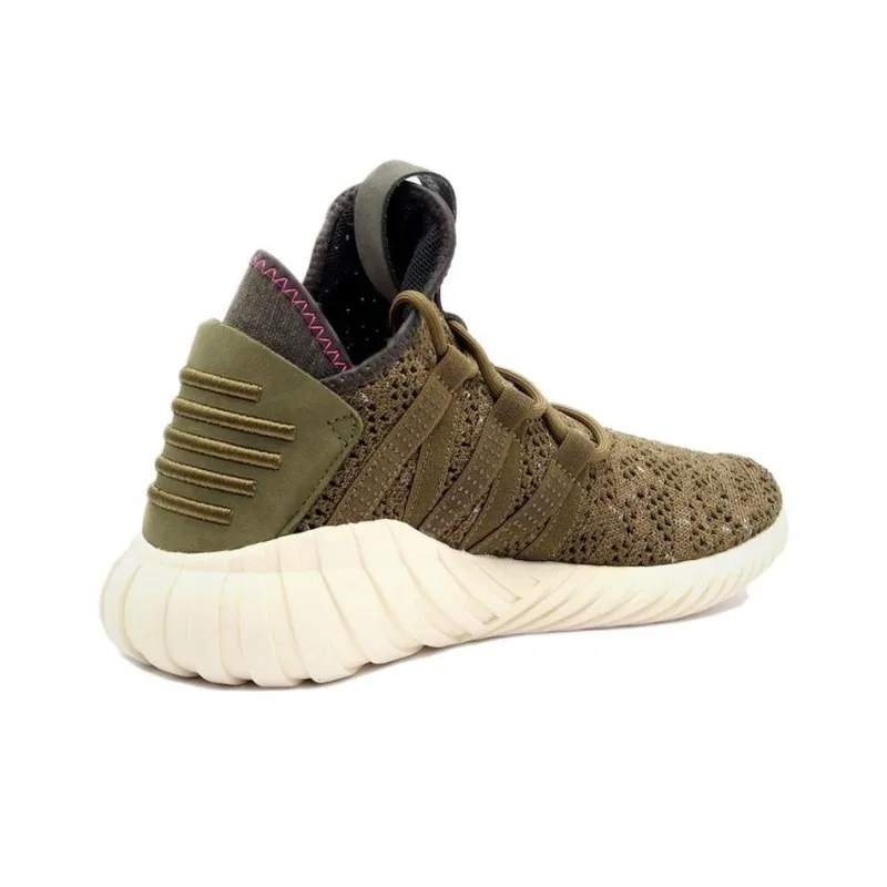 Adidas Originals Tubular Slip Resistant Mid Top Casual Shoes Men's Brown-3
