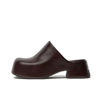 MIISTA Wrap-toe Slippers Women's Brown