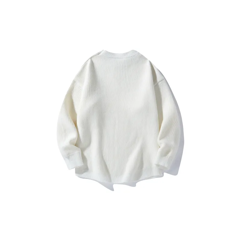 BEENTRILL Sweater, Thickened And Fleece Lined Unisex-5
