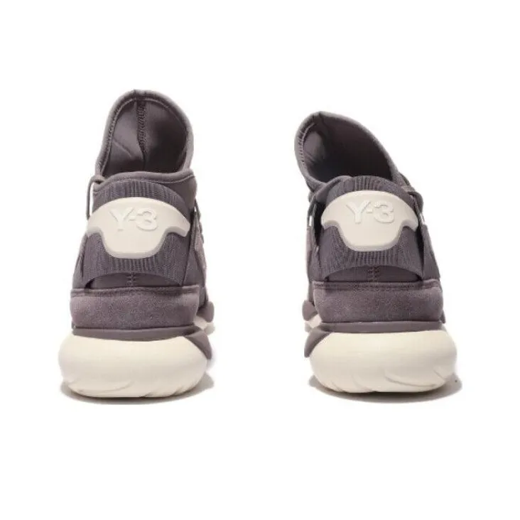 Adidas Y 3 Qasa High Brown Cream White-3