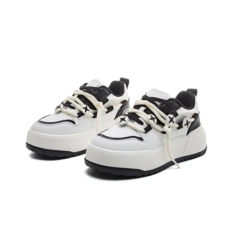 La Chapelle Height Increasing Lightweight Low-Top Skateboard Shoes Women's-11
