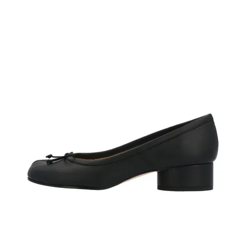 Maison Margiela Tabi 30mm Leather Ballerina Pumps