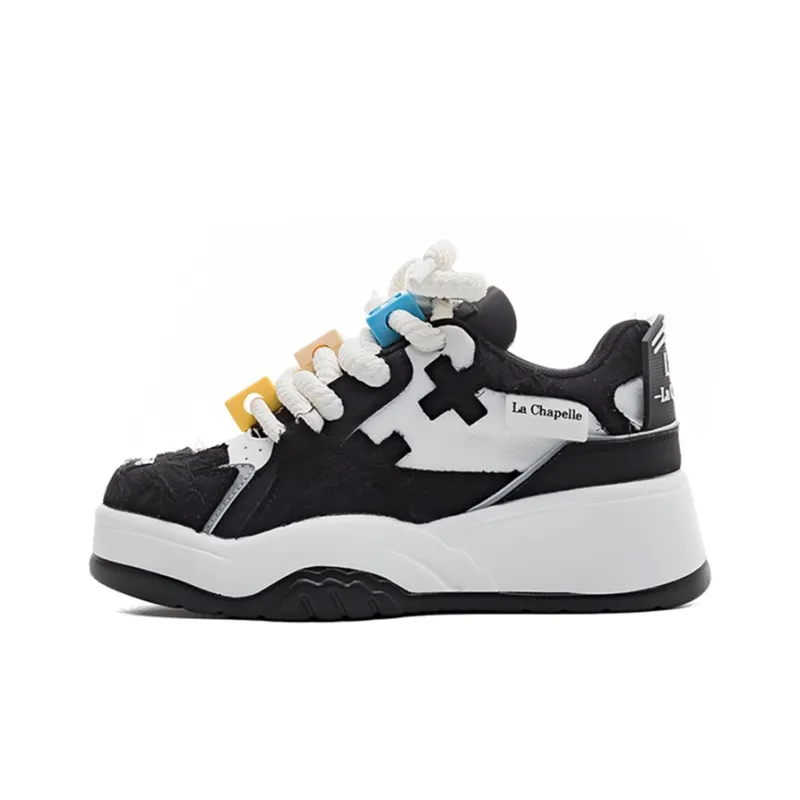 La Chapelle Height Increasing Lightweight Low-Top Skateboard Shoes Women's-19