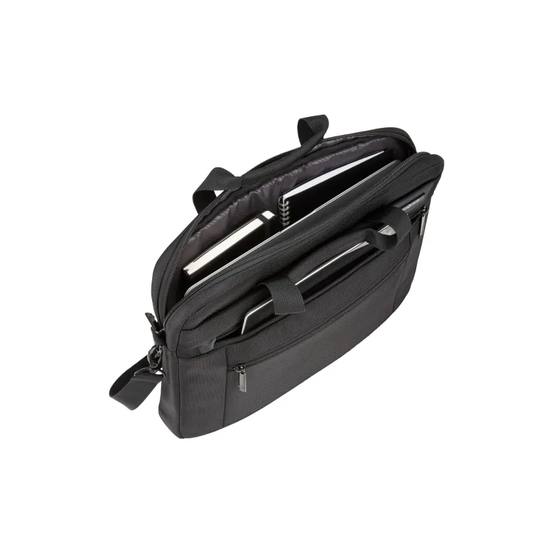 SAMSONITE CLASSIC BUSINESS 2.0 Polyester Briefcase Handbag Shoulder Bag Crossbody Bag Men's Black-1