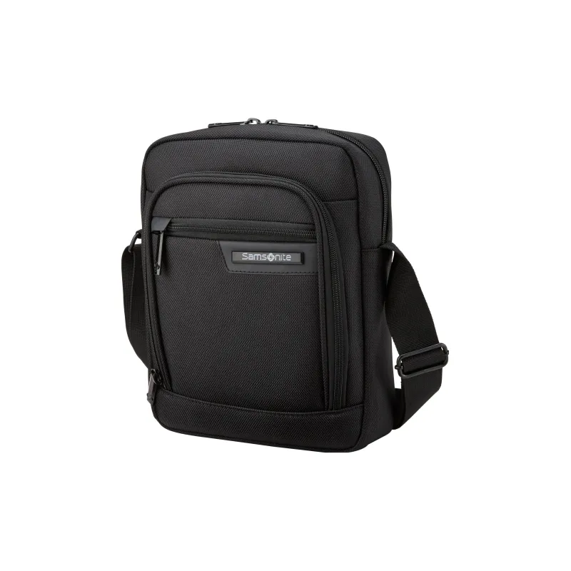 SAMSONITE Polyester Messenger Bag, Shoulder Bag, Crossbody Bag Men's Black-0