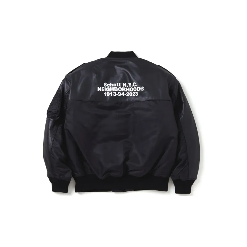 NEIGHBORHOOD Schott X Kostas Co-brand Jackets Unisex-1