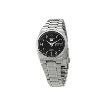 SEIKO Automatic Mechanical Movement Stainless Steel Strap Watch 34mm Men's Watch Black Dial