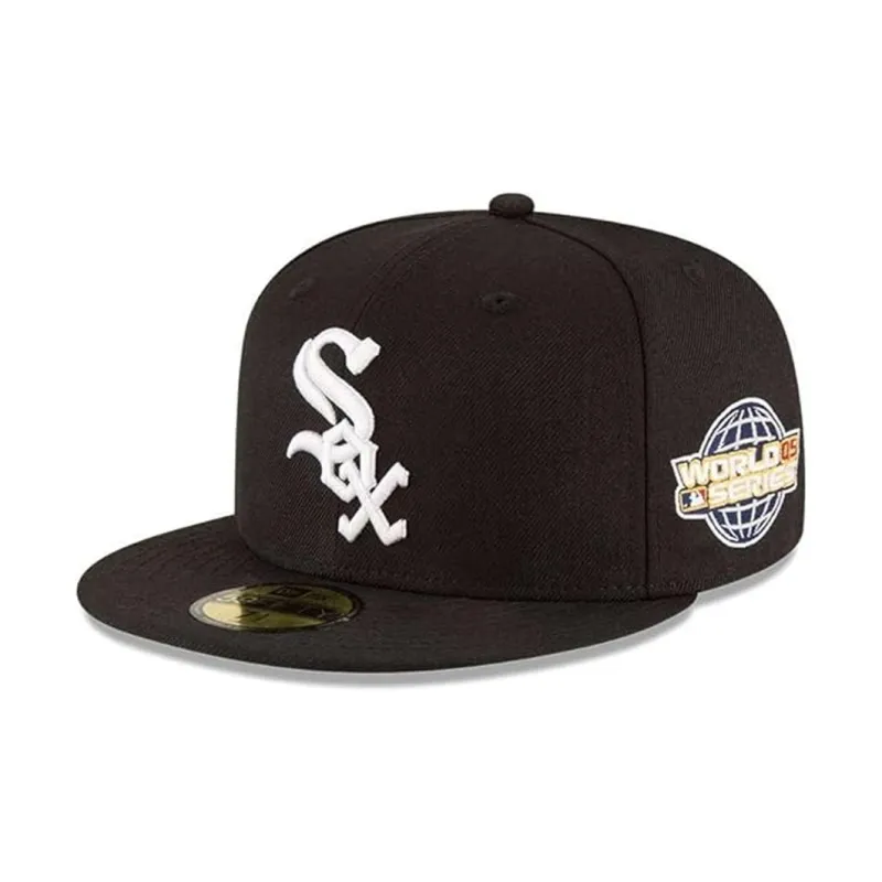 New Era Retro On Field Chicago White Sox Game 59Fifty Fitted Hat-0