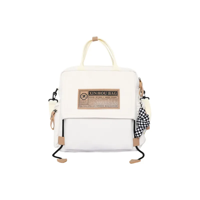 NIGEER Nylon Shoulder Bag, Crossbody Bag, Handbag Unisex Black/Burgundy/White/Blue-7