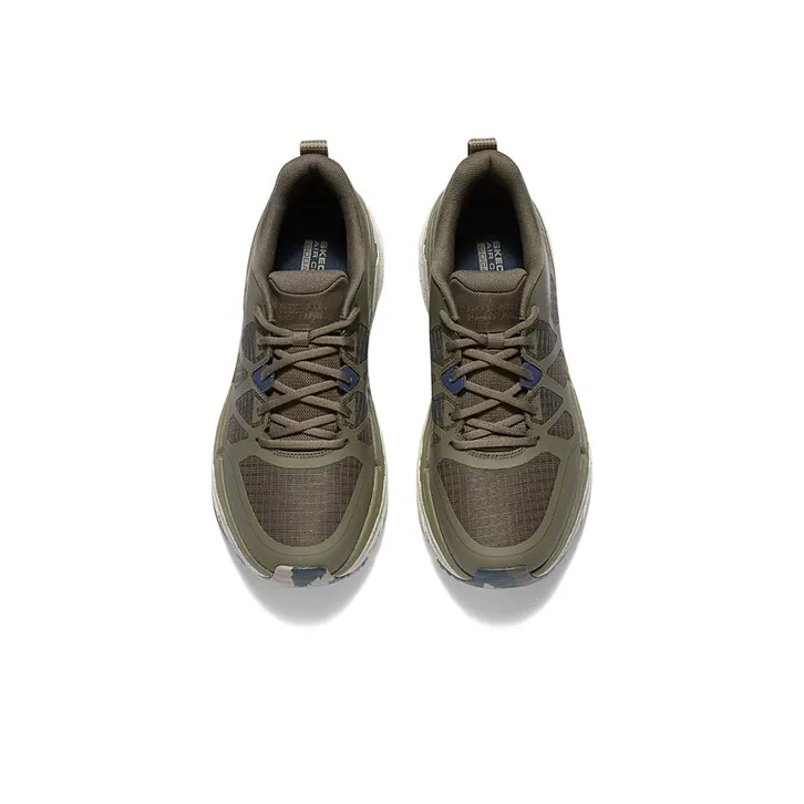 Skechers Cushioned Wear Resistant Water Resistant Low Top Casual Running Shoes Men's Brown-2