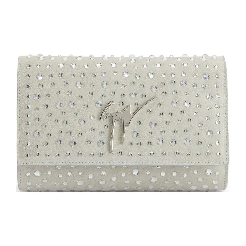 Giuseppe Zanotti Cleopatra Crystal embellished Clutch Bag-0