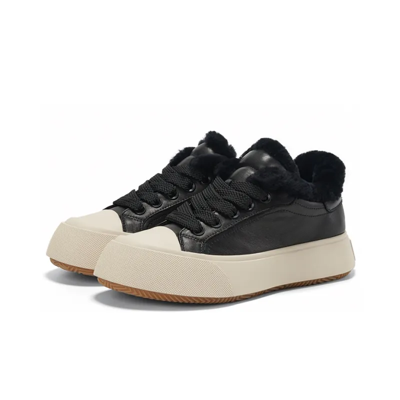 GG CC Skateboard Shoes Women's Low Top Black/Apricot-7