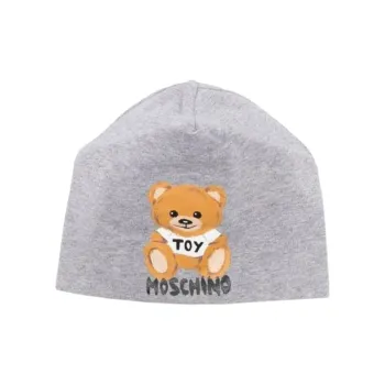 MOSCHINO Teddy Bear Print Beanie