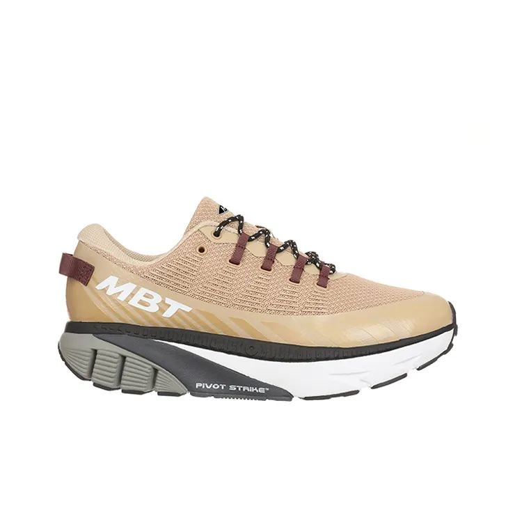 MBT MTR 1500 TRAINER Cushioning, Reflective, Rebound, Height Increasing, Breathable Low Top Running Shoes Men's Khaki-1