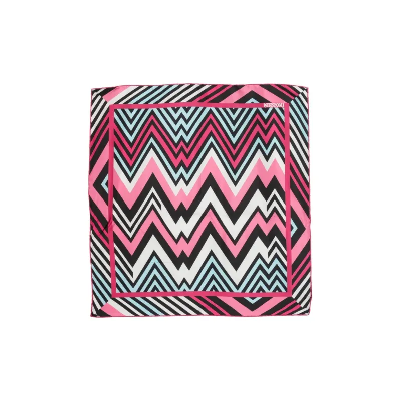 MISSONI Silk Scarves Women's Pink-1