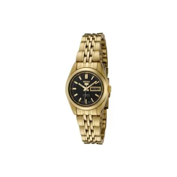 SEIKO Automatic Mechanical Movement Stainless Steel Strap Watch Women's Watch Black Dial