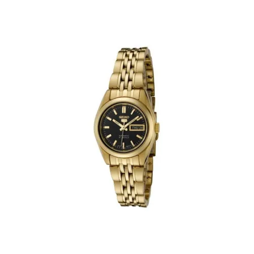 SEIKO Automatic Mechanical Movement Stainless Steel Strap Watch Women's Watch Black Dial