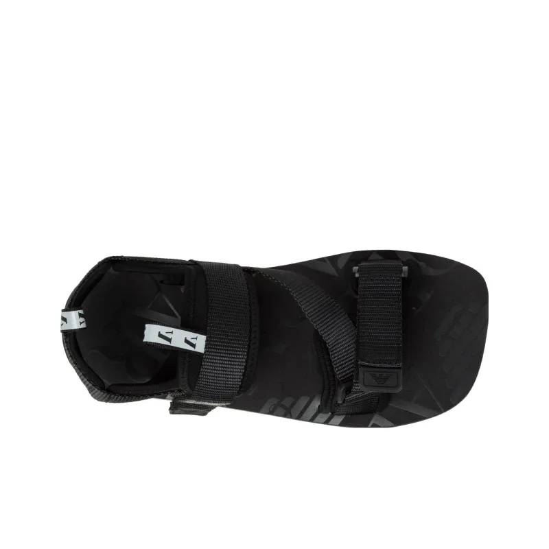 EMPORIO ARMANI Beach Sandals Men's Black-4