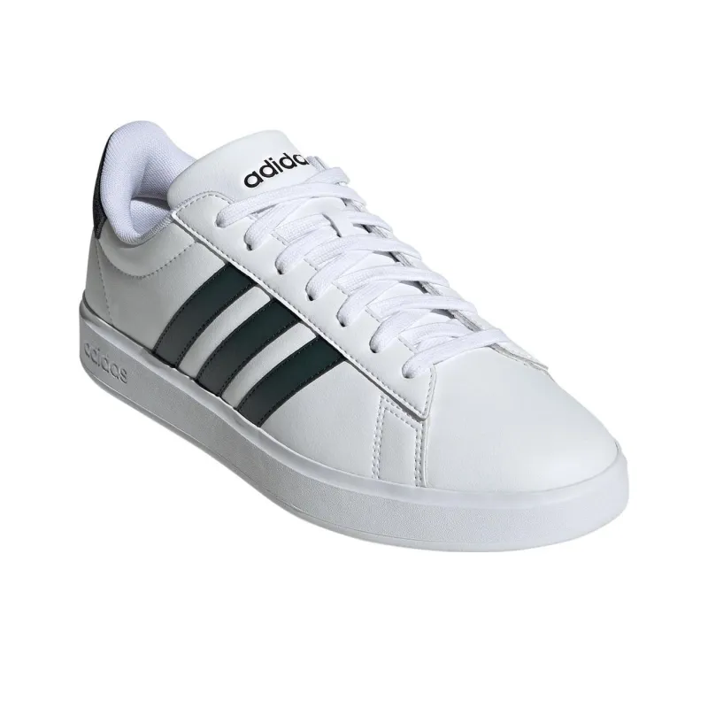Adidas Grand Court 2.0 Cloud White Shadow Green Carbon-2
