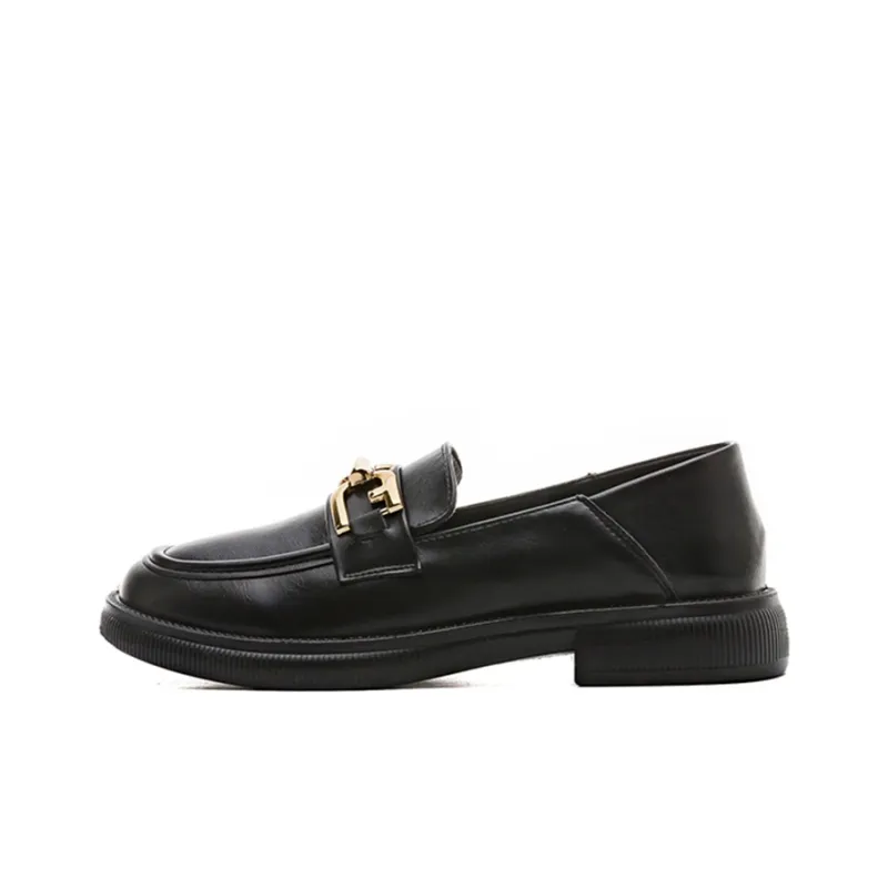 Warrior Loafers Flat Women's Black-0